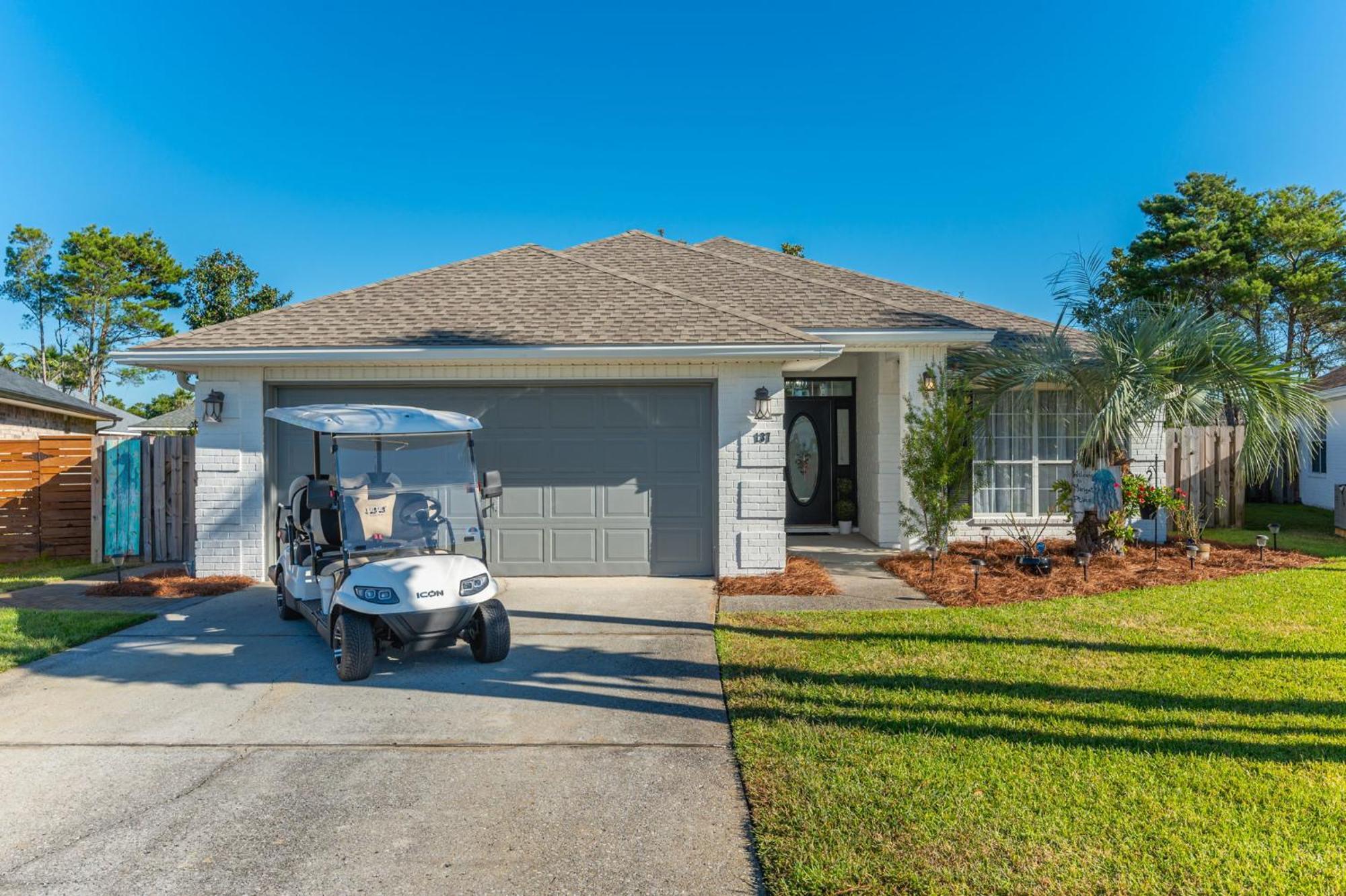 Beautiful Pet Friendly Home! New Tropical Pool, Opt Golf Cart And Pool Heat, Minutes To Holiday home Destin