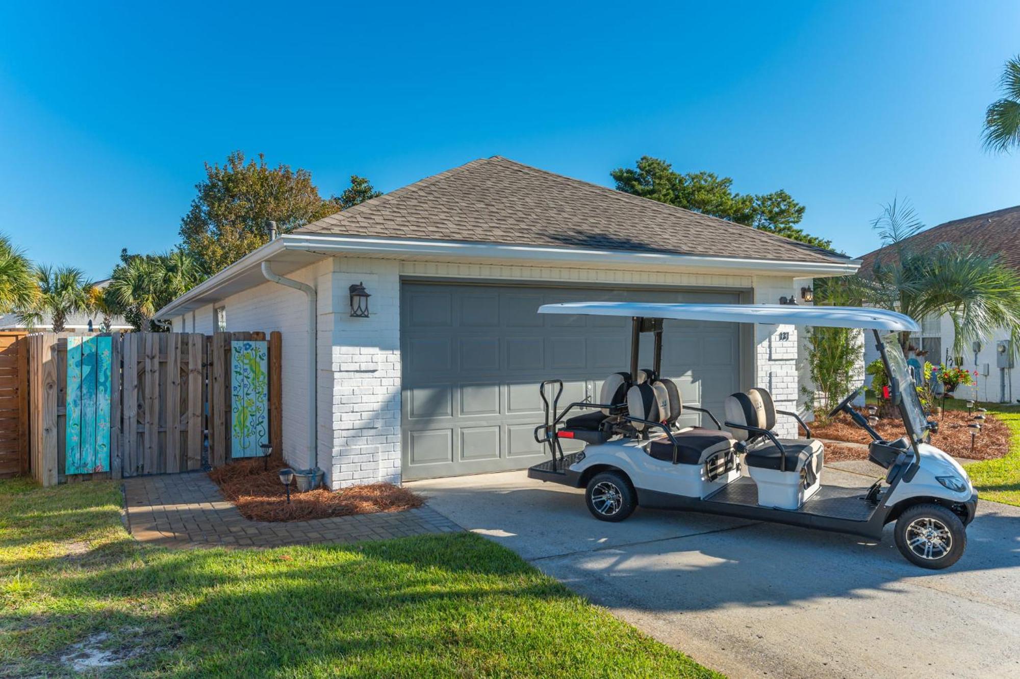 Beautiful Pet Friendly Home! New Tropical Pool, Opt Golf Cart And Pool Heat, Minutes To Destin
